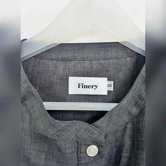 FINERY LA ANTI-UNIFORM Grey Tunic Size S - Picture 2 of 3